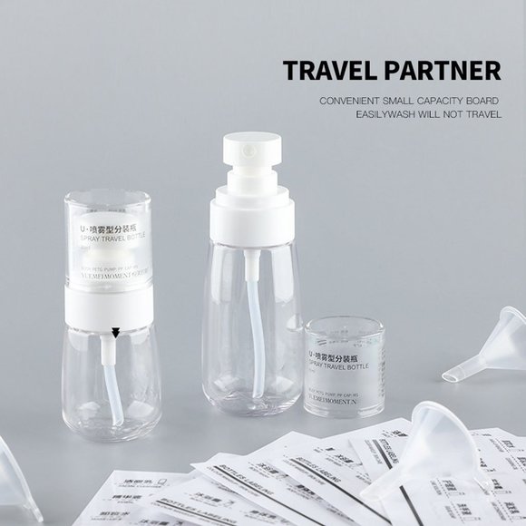 4Pcs 60ml Travel Plastic Spray Atomizer Bottle - Picture 6 of 10